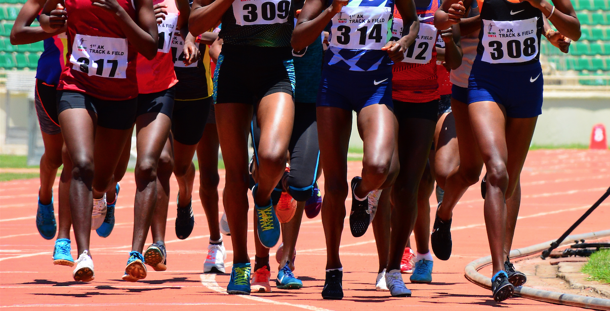 Athletes take part in a previous race/FILE
