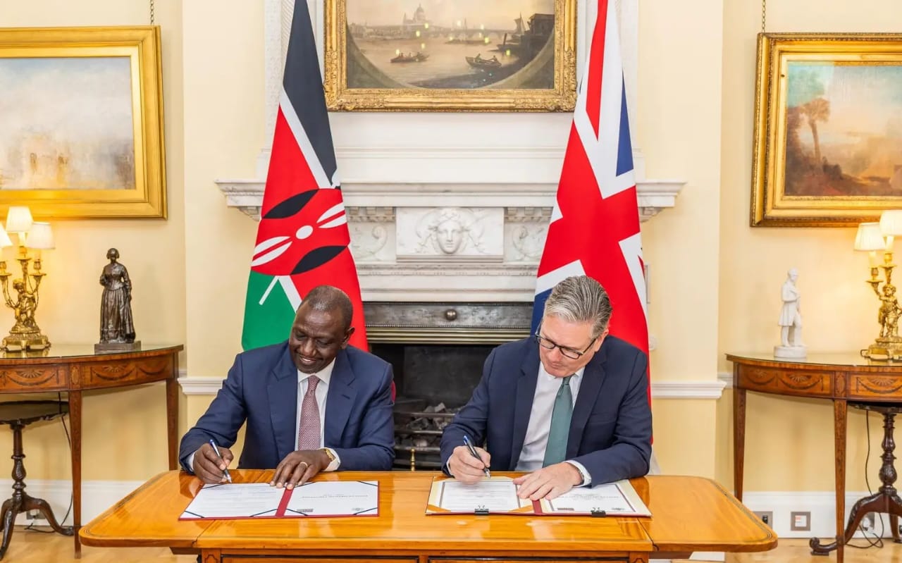 Ruto, UK PM meeting sets stage for railway city rollout