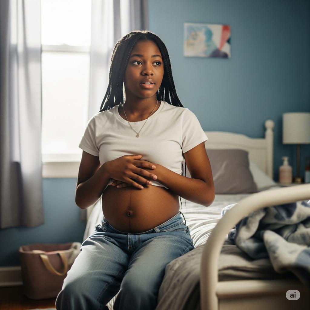 Why you should train your eyes on your pregnant teen daughter