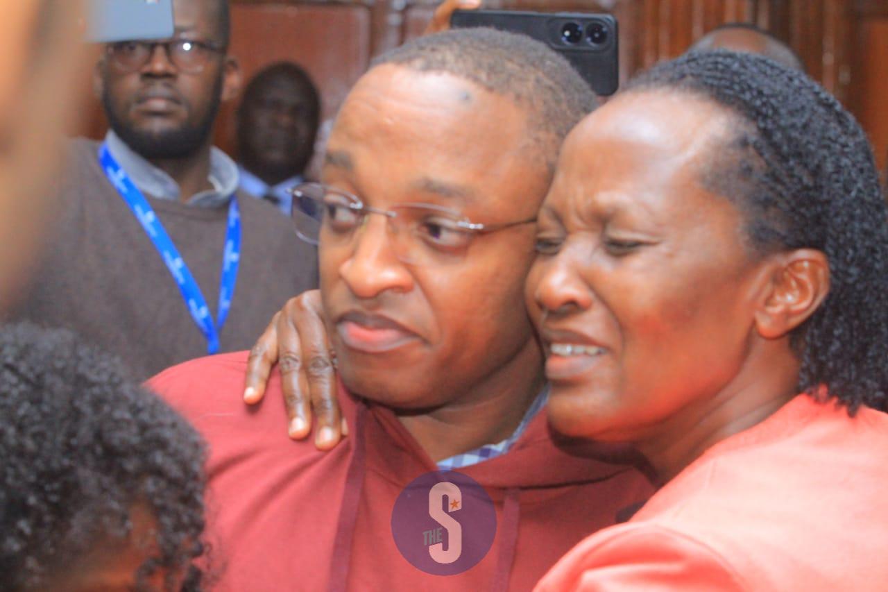 Tears and hugs as blogger Ndiang'ui meets mother
