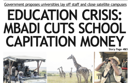 Briefs: Education crisis as Mbadi cuts capitation