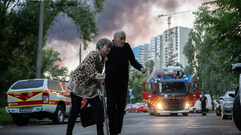 Kyiv hit by barrage of drone strikes as Putin spurns Trump's truce bid
