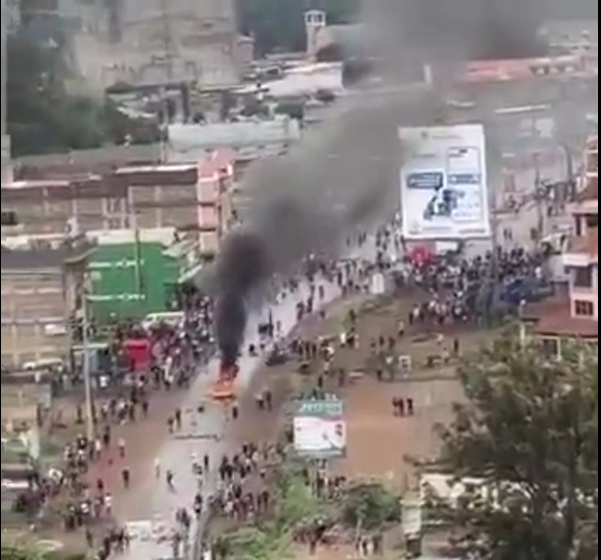 Protesters turn out in numbers in Kiserian