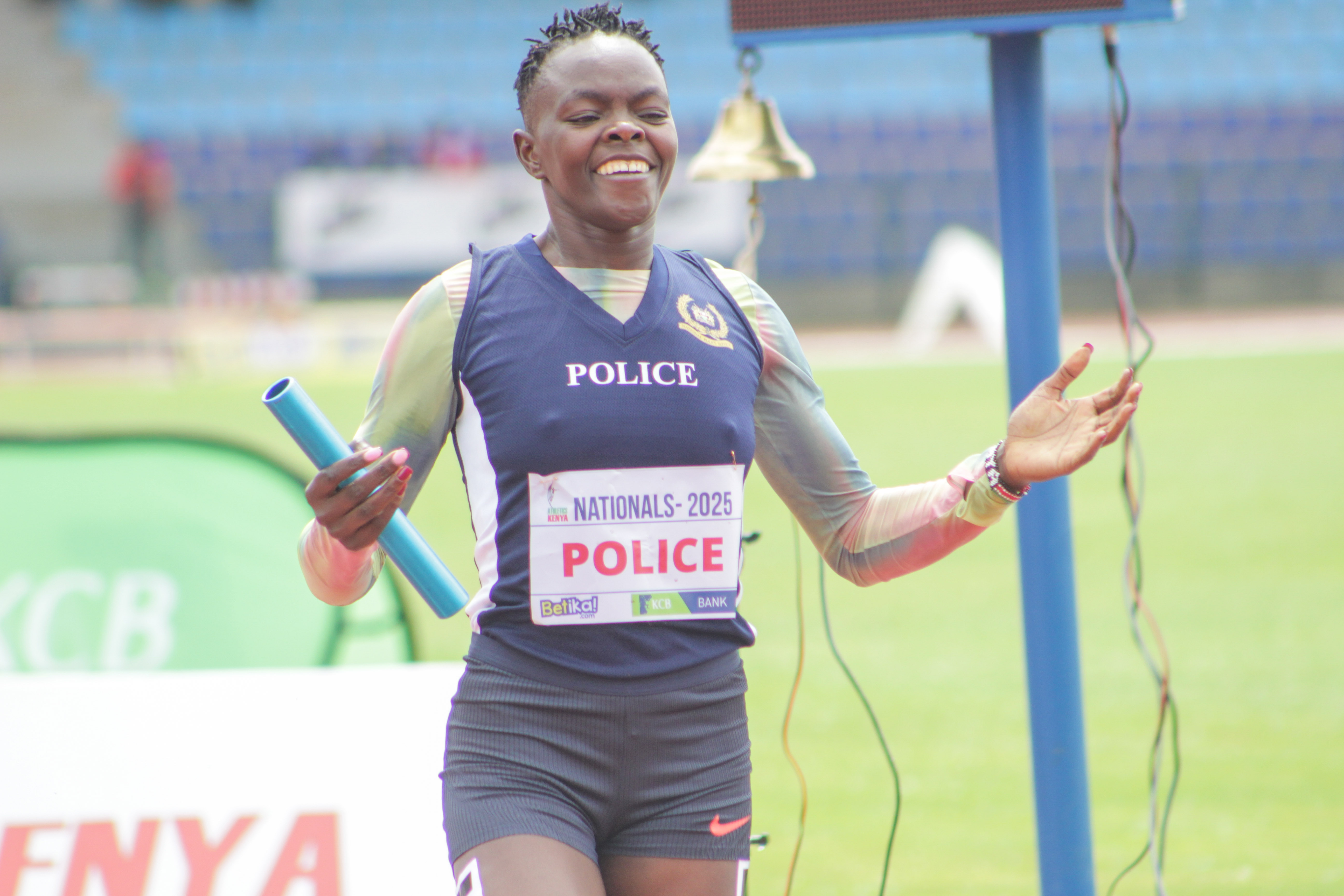 Mary Moraa at the National Championships