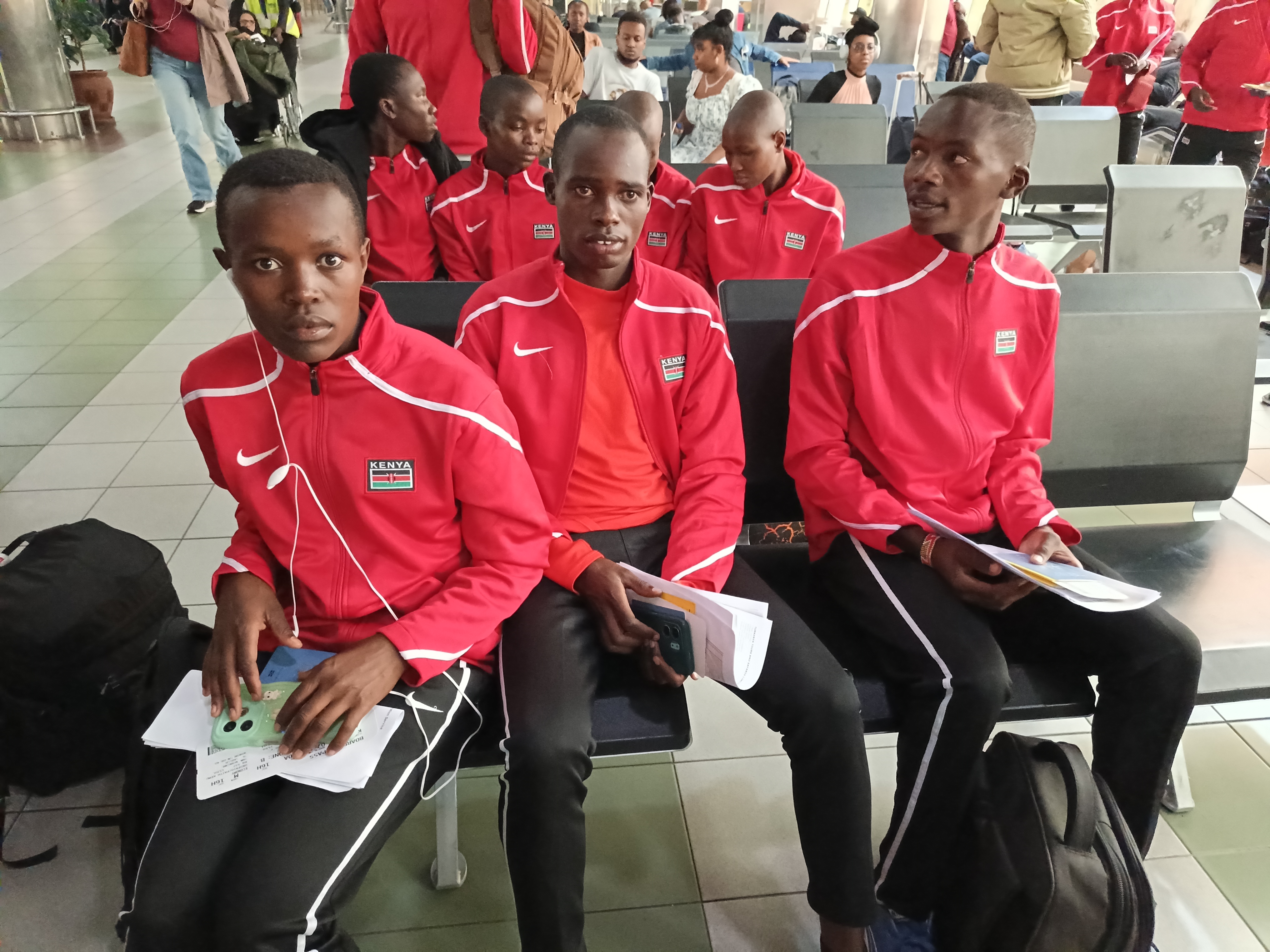 Kenya juniors land in Nigeria ready to conquer Africa at CAA U18/20 championships