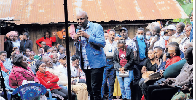 Calls for justice as Murang’a leaders visit shot mask vendor family