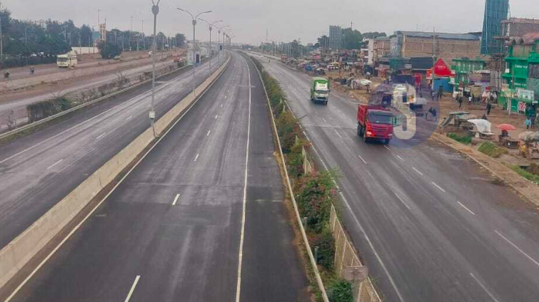 Nairobi Expressway deserted as motorists keep off road