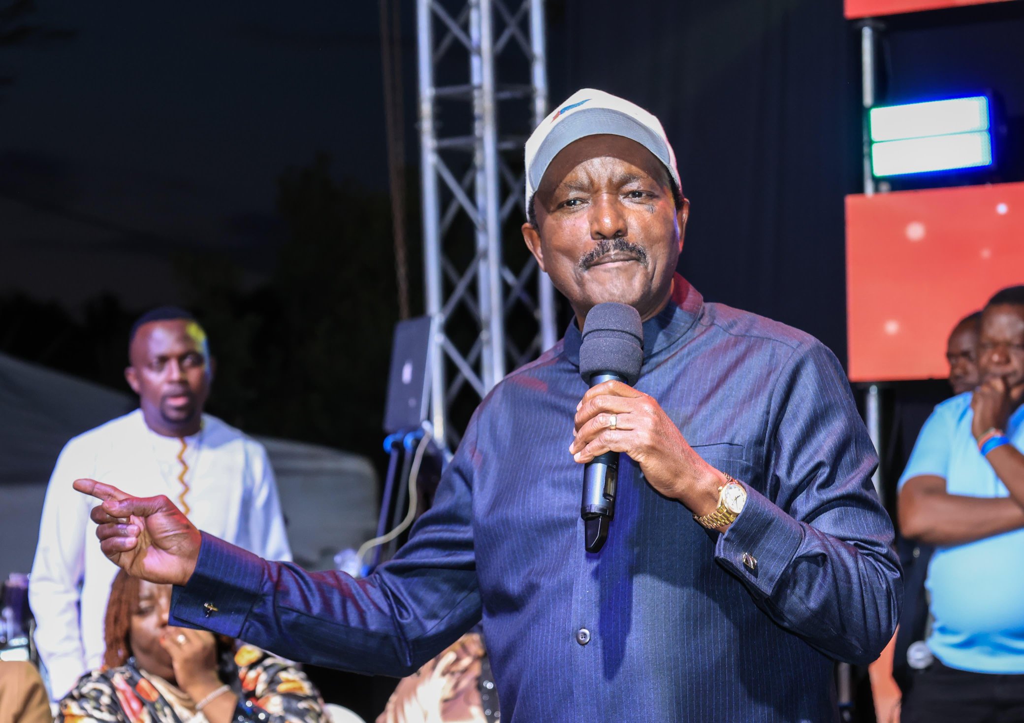 Kalonzo condemns activist Boniface Mwangi's arrest