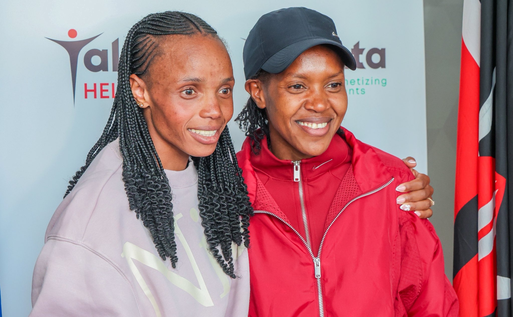 Record Breakers Kipyegon & Chebet Receive Gov't Awards