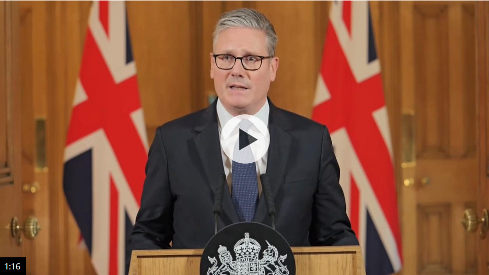 UK to recognise Palestinian state in September