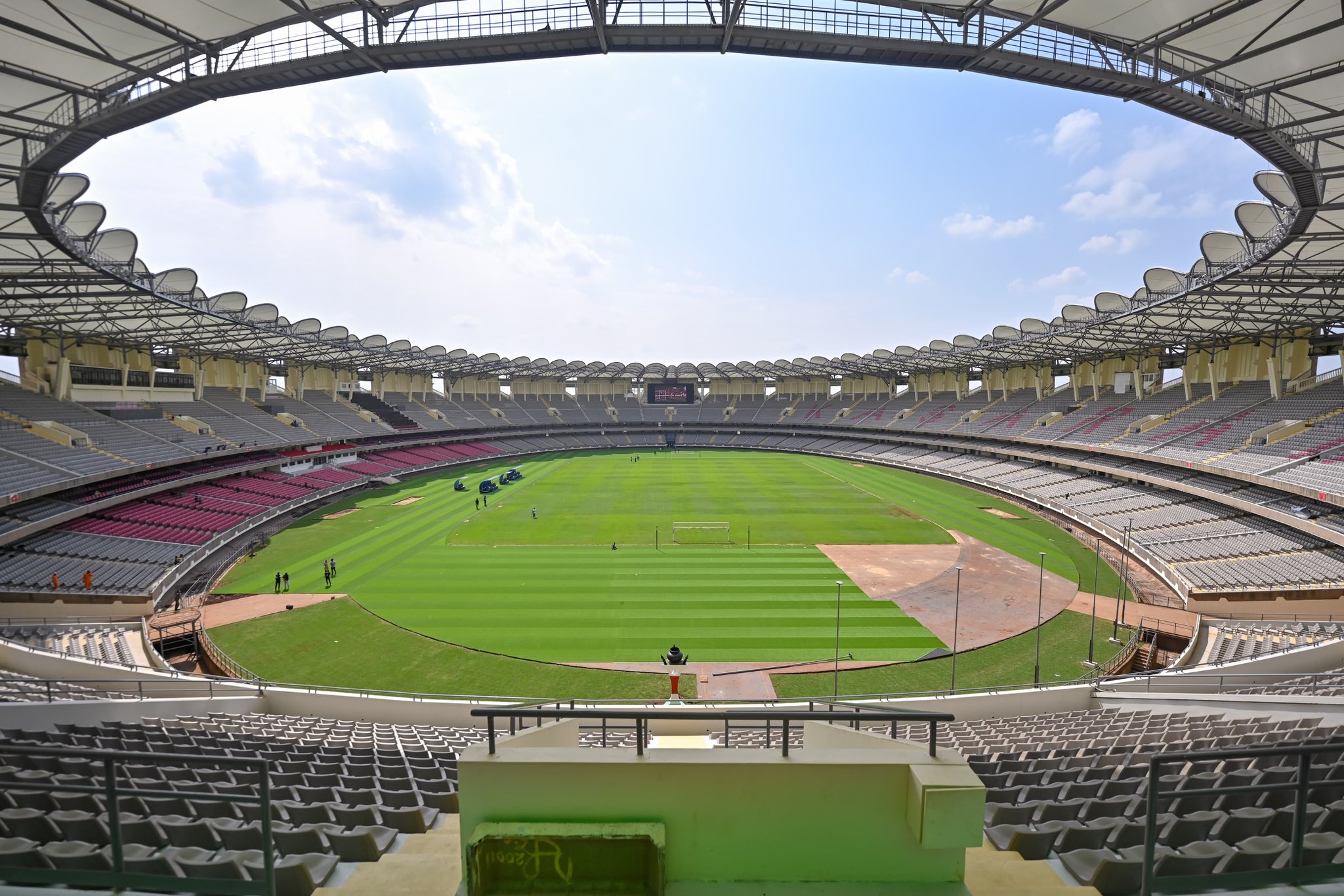 [PHOTOS] Progress of Kasarani Stadium ahead of CHAN