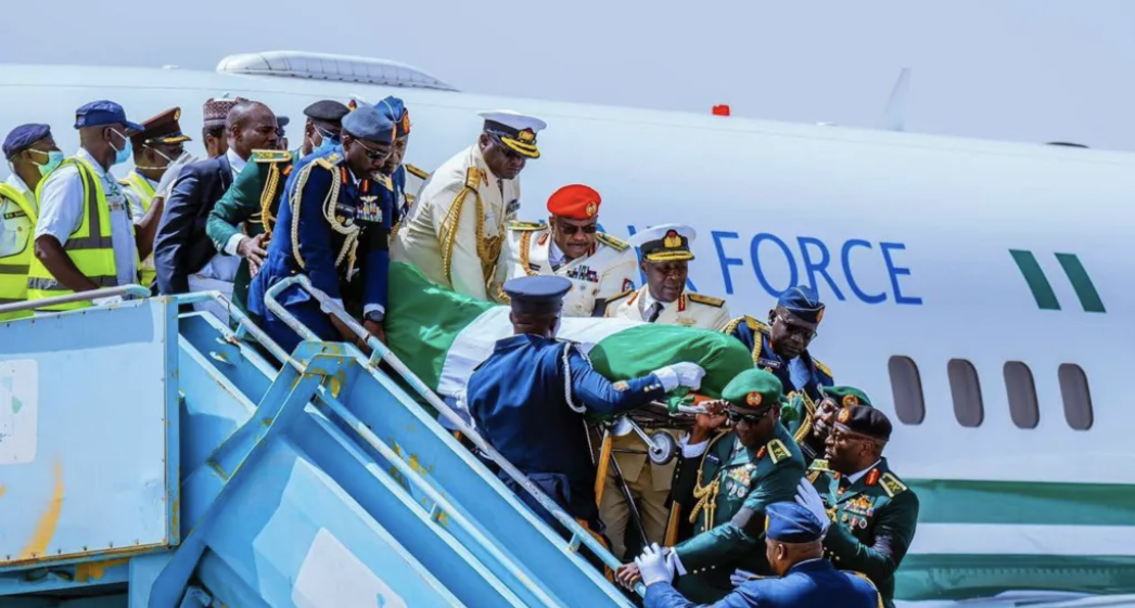 Ex-Nigeria President Buhari buried at home