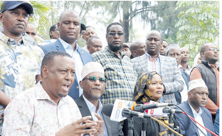 Isiolo leaders blame external forces for fueling tension in the county