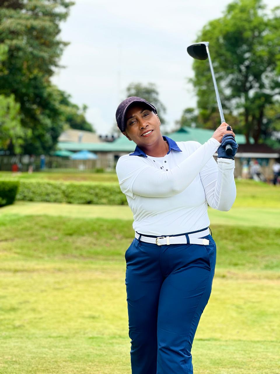 Ruiru golf club Lady Captain Rodah Mukami