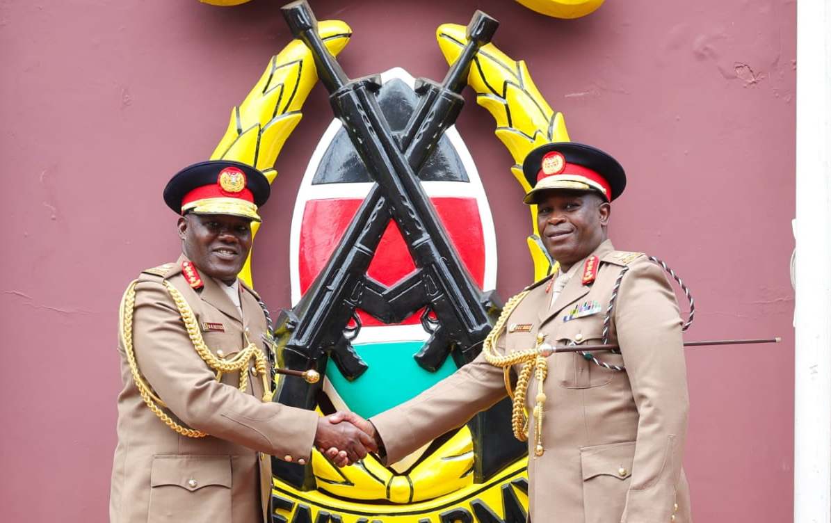 New Kenya Army commander assumes office
