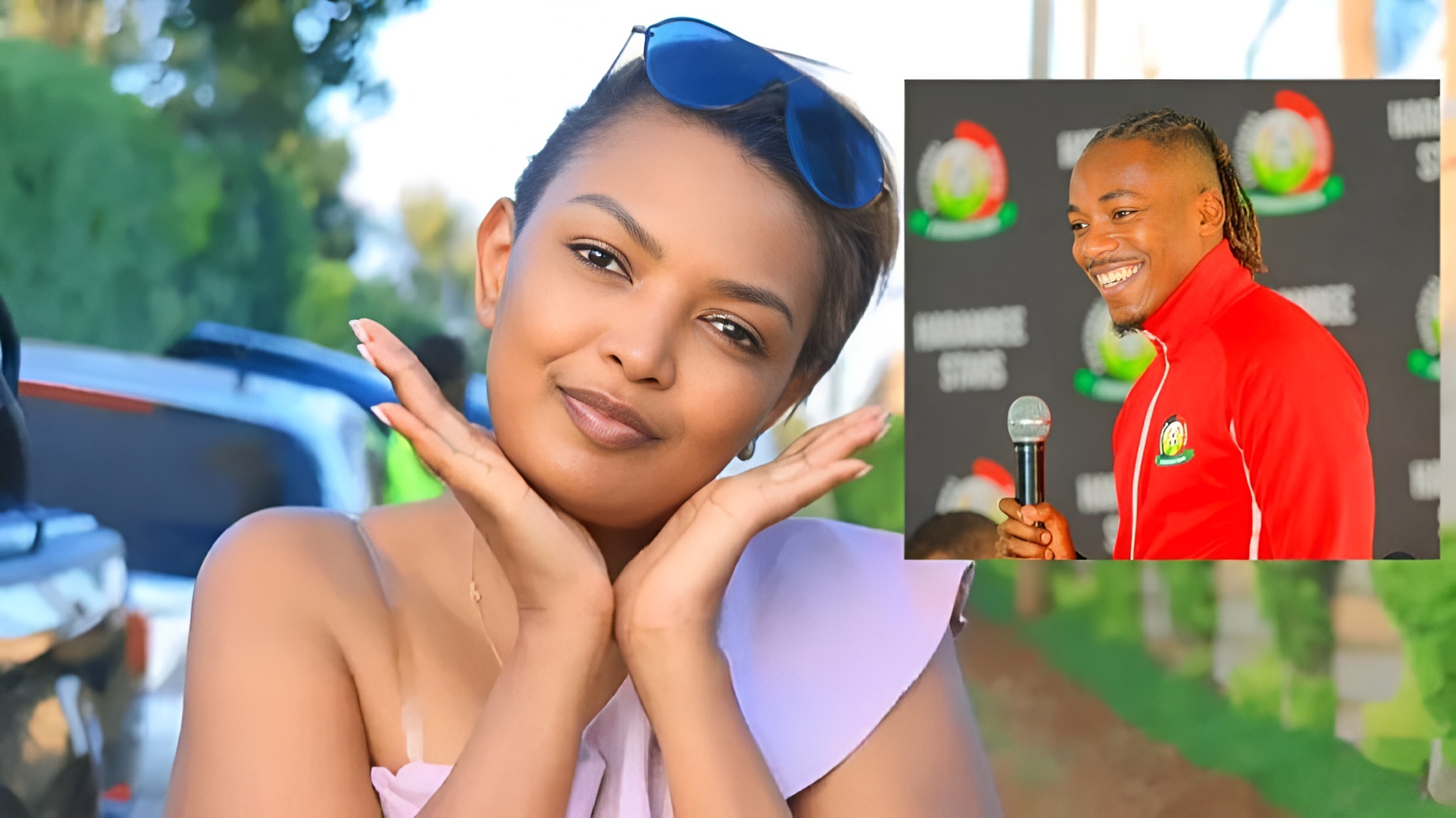 Karen Nyamu Ammezea Mate Nahodha wa Harambee Stars, Aboud Omar