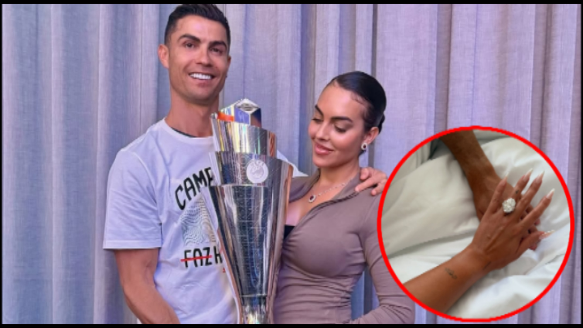 Ronaldo’s Engagement Ring That Cost KSh 516.6 Million