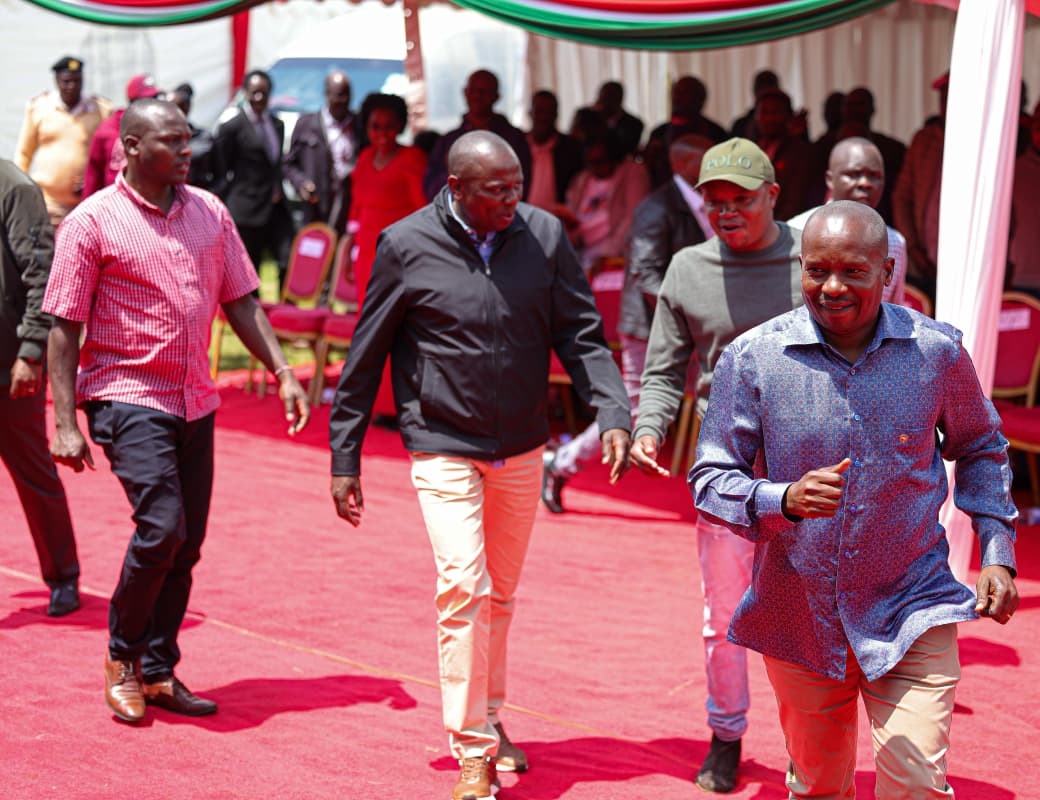 [PHOTOS] Kindiki takes empowerment drives to Molo, Laikipia East