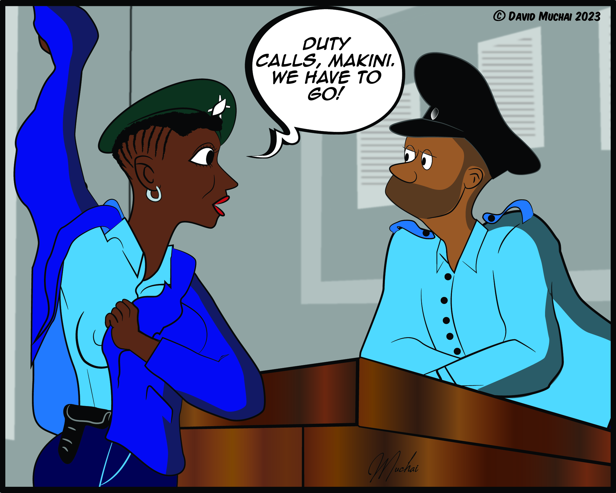 JIJI NDOGO: When you bar men from avoiding wives