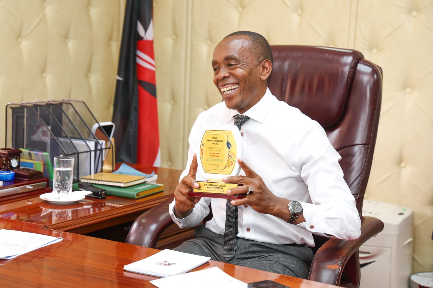 Governor Kimani Wamatangi Awarded Prestigious Award in Thailand