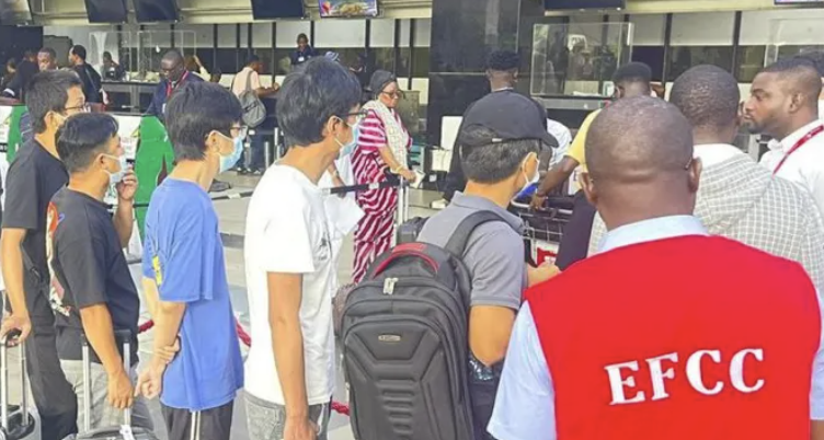 Nigeria deports Chinese scammers in crackdown on 'foreign-led' cyber crime