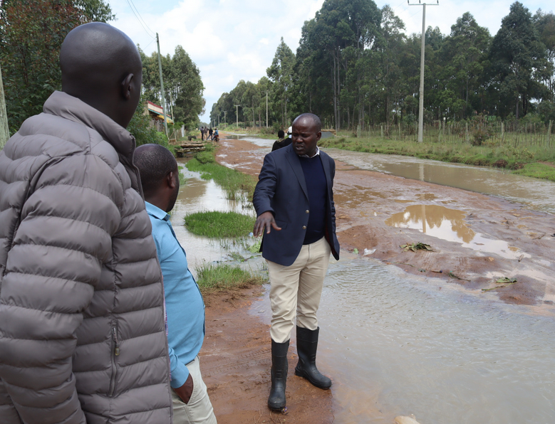 Governor orders quick repair of roads after heavy rains pound Eldoret city
