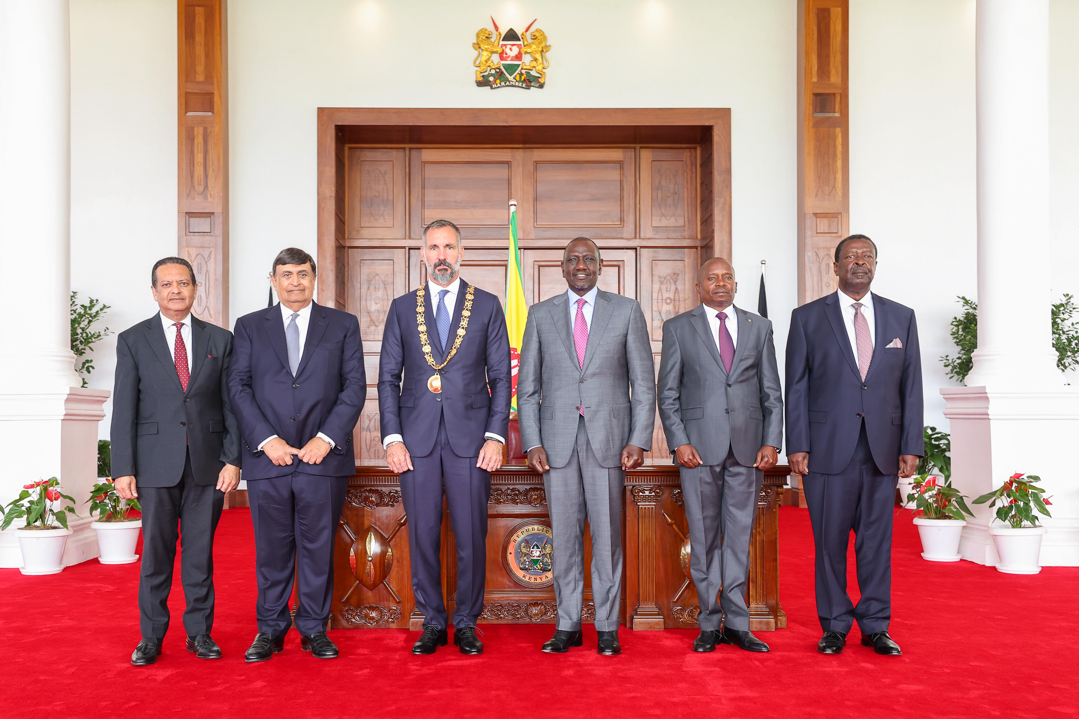 Ruto awards Prince Rahim Aga Khan V highest civilian honour