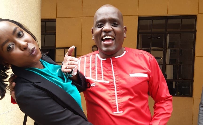 Itumbi Reflects on Viral Kiss Photo with Jacque Maribe