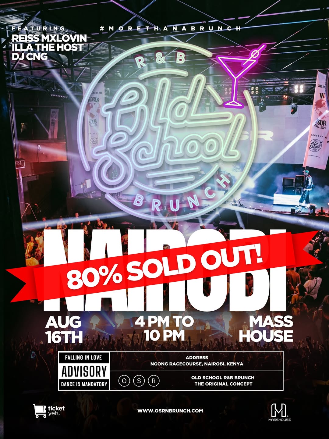 A New Cultural Vibe: Old School R&B Brunch Arrives in Kenya
