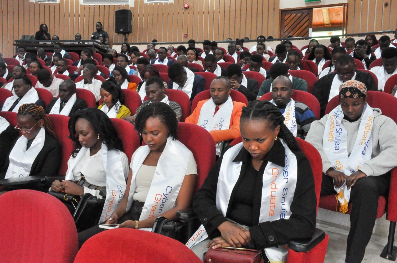 Over 1,000 Kenyan youth graduate as cyber warriors