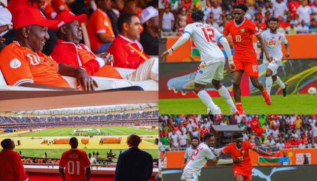 Harambee Stars Punish DR Congo at Kasarani Stadium during CHAN Opener