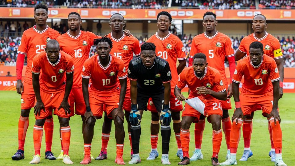 Harambee Stars starting 11 against Zambia announced