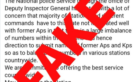 NPS refutes fake post on ex-AP officers, warns against misinformation