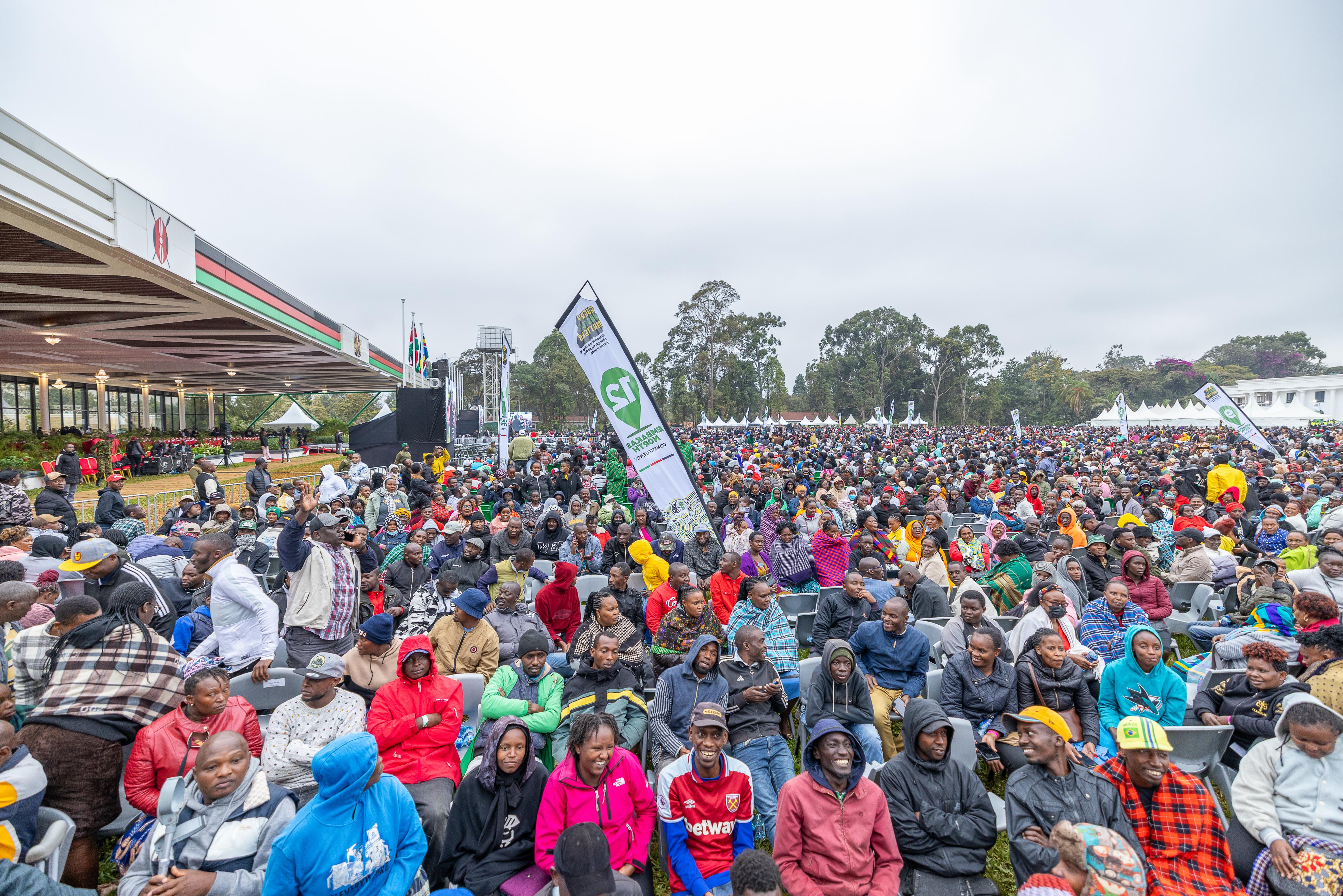 In Pictures: President Ruto Hosts 15,000 Nairobians at State House
