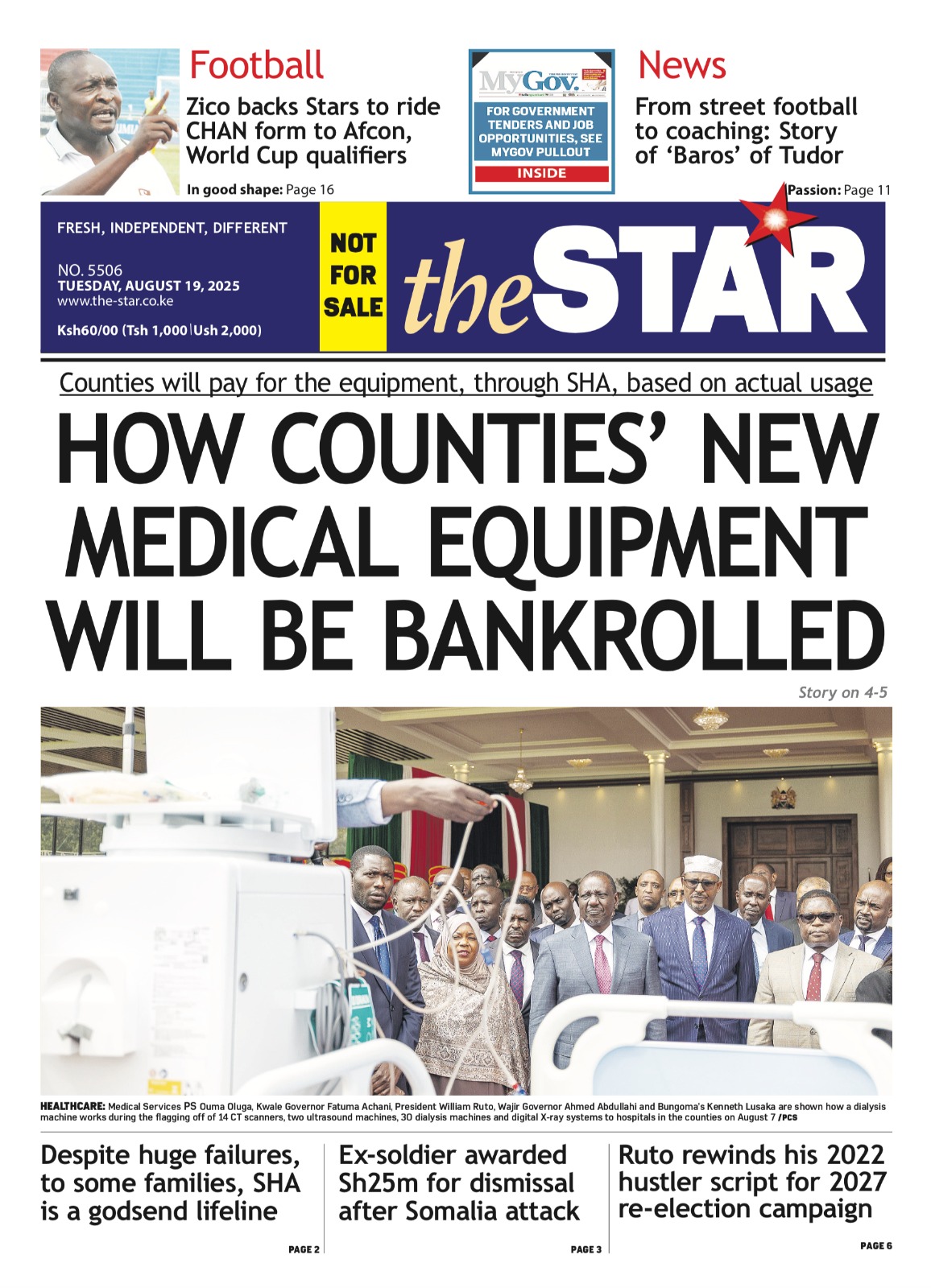 Briefs: How medical equipment will be bankrolled