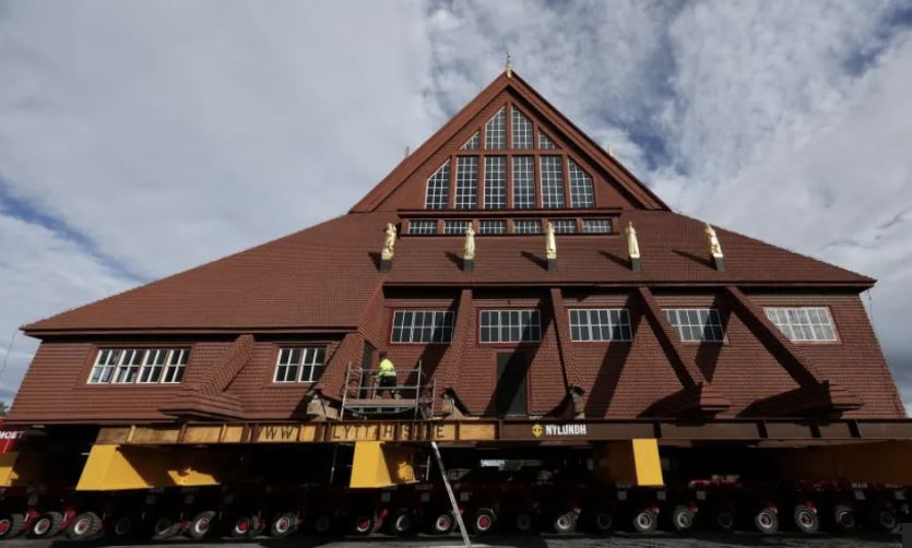 Church begins two-day journey across Swedish city