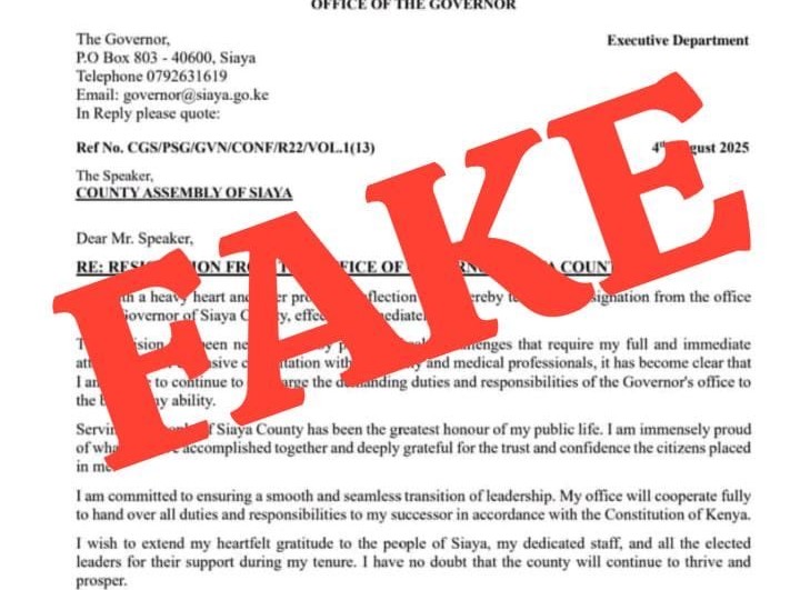 Fake Letter