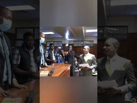 Babu Owino defends his client Nuru Okanga in court over defamation allegations,