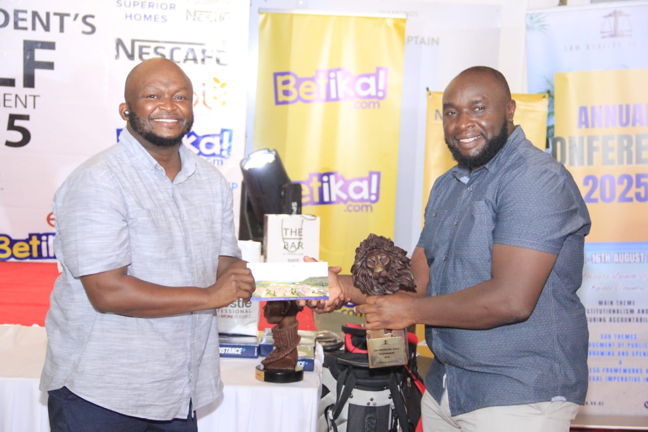Wafula clinches top honours at LSK presidential golf tournament