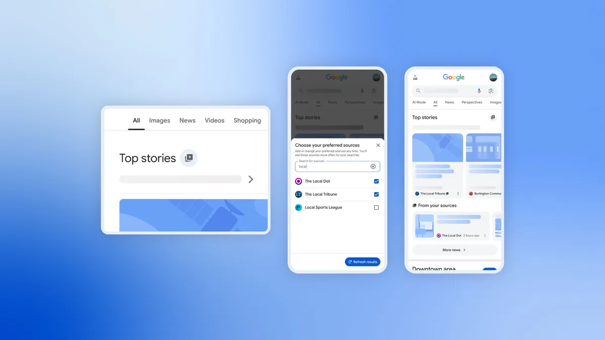 What to know about Google's  'preferred sources' feature