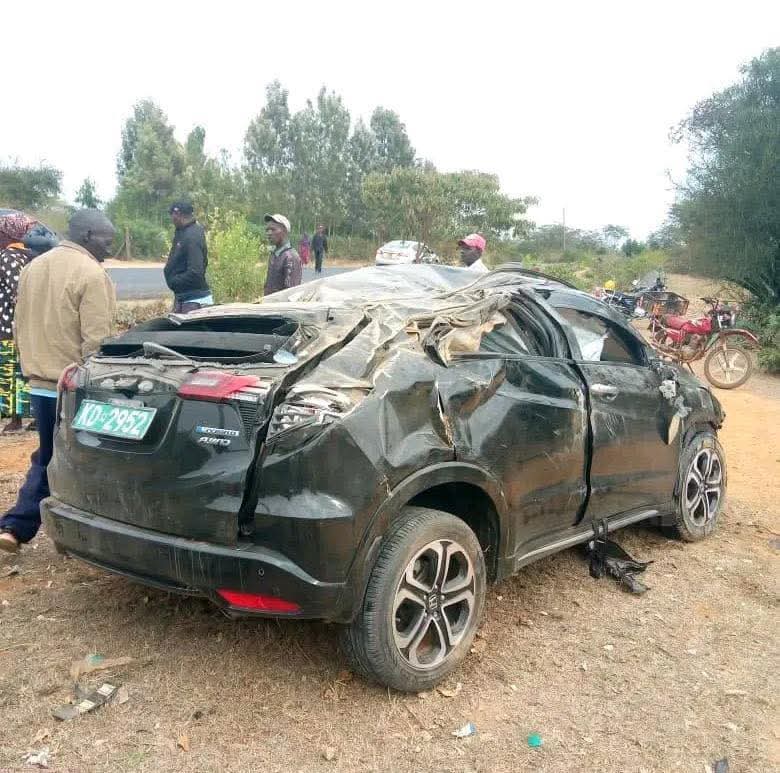 Three people injured in Makueni road accident