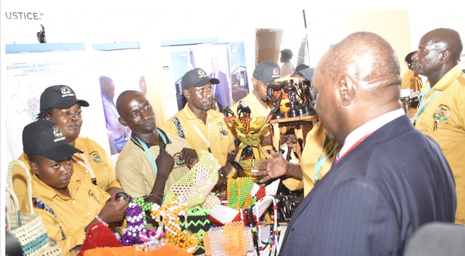 Kitui youths shine at devolution conference with crafts and business