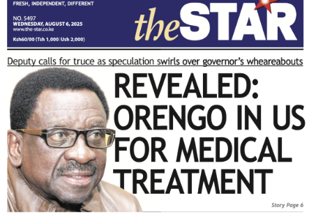 News Brief: Revealed: Orengo in US for treatment