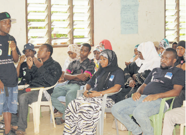 Youth empowered in trauma healing and stress management in Kwale