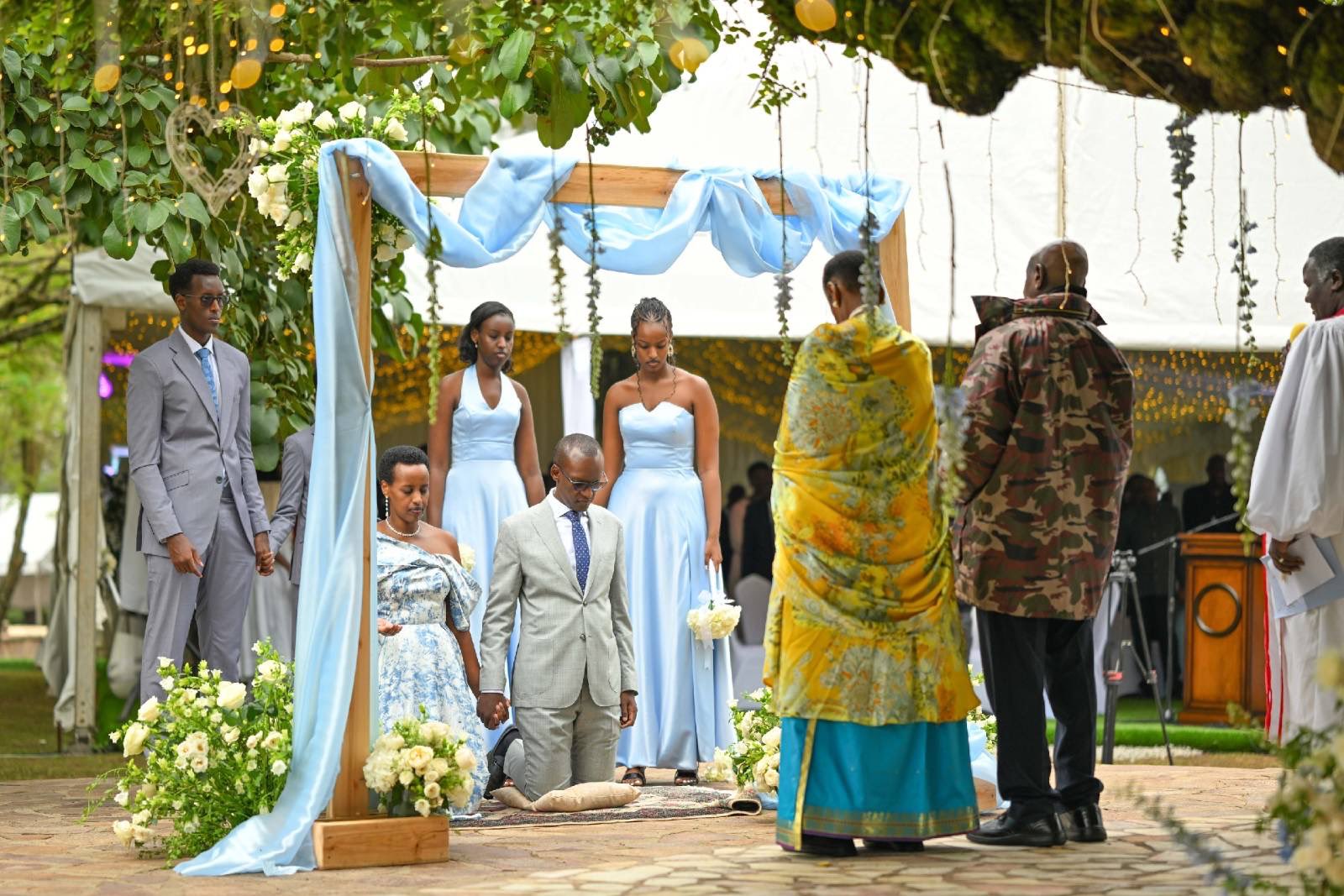 [PHOTOS] Museveni, Janet celebrate daughter's 25-year marriage