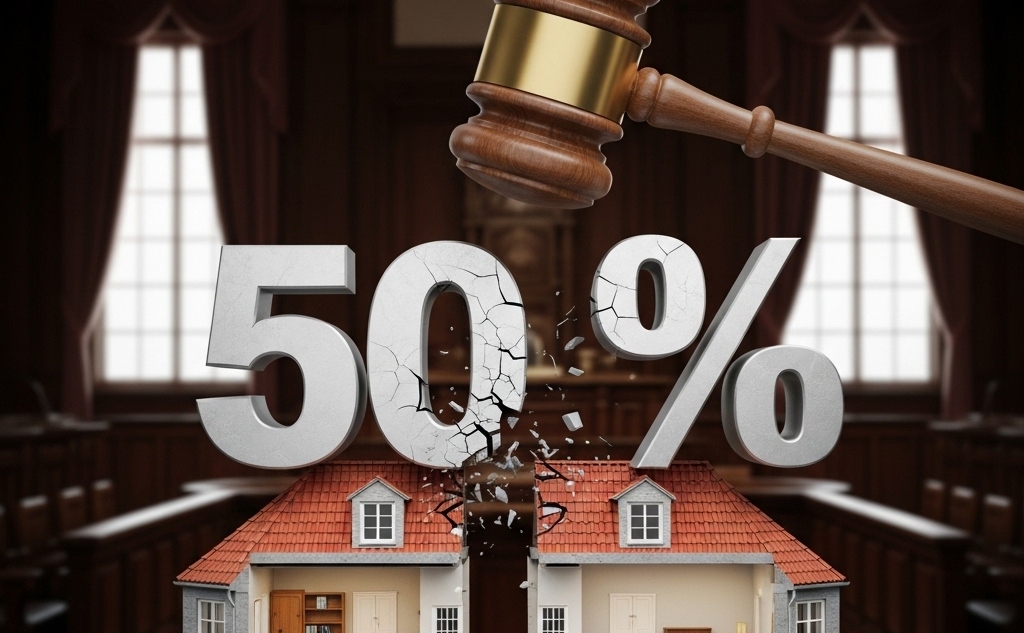 Why There Is No Automatic 50/50 Split on Matrimonial Property