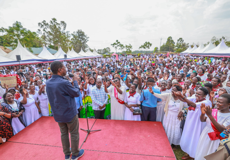 Back Ruto now, succeed him in 2032, Wetang’ula urges Mulembe nation