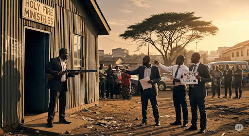 Pastor pulls out gun in clash with auctioneers