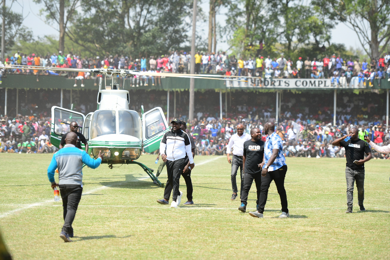 Cleophas Malala in Trouble Over ‘Unauthorized’ Chopper Landing During School Match