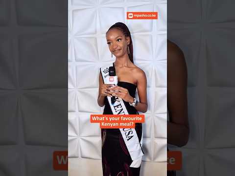 Quickfire questions with Miss Kenya USA Nancy Njeri with Kalondu Musyimi | Favorite Food |Life in US